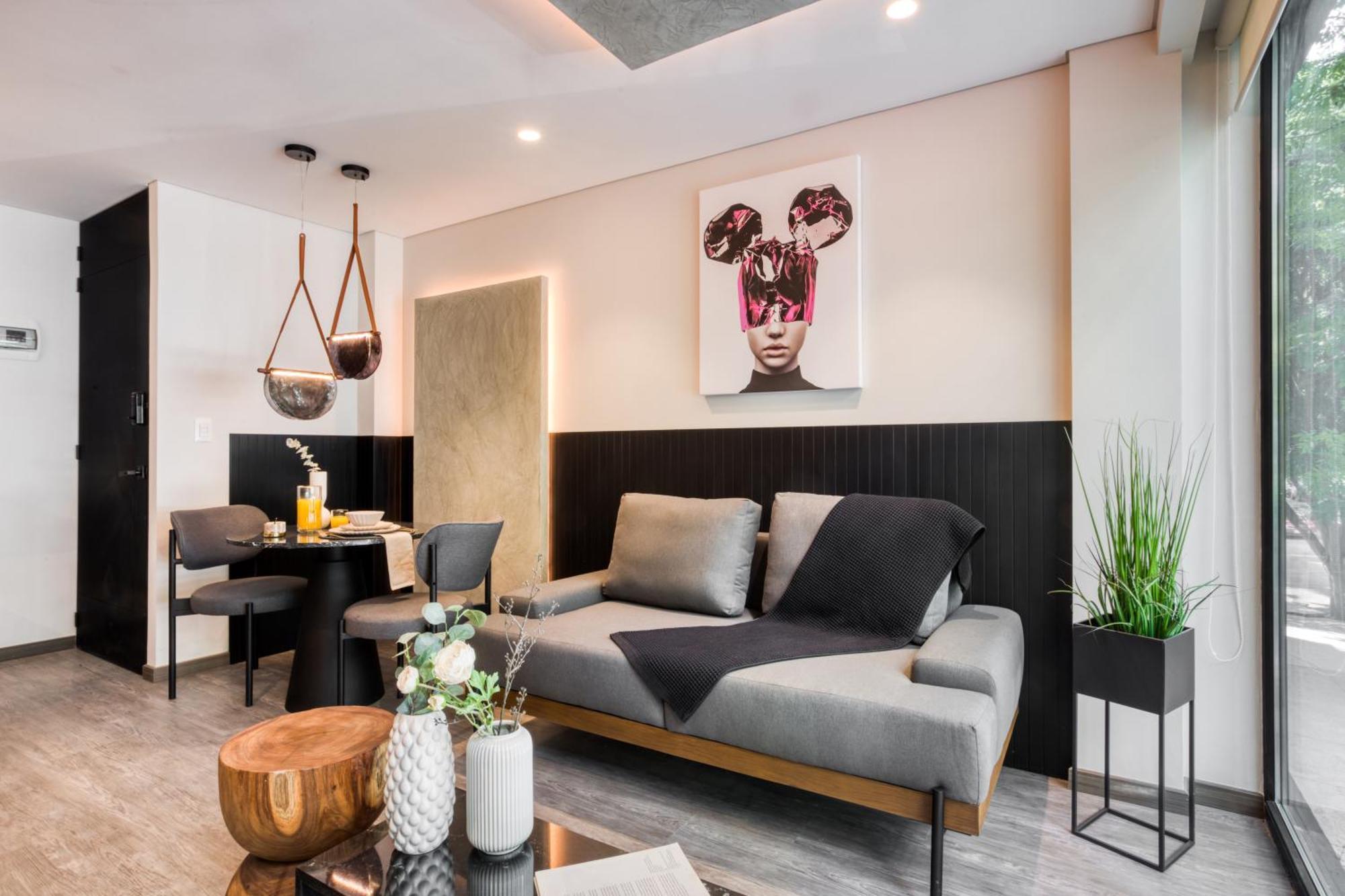 Aparthotel Uliv Park Polanco Mexiko-Stadt Zimmer foto