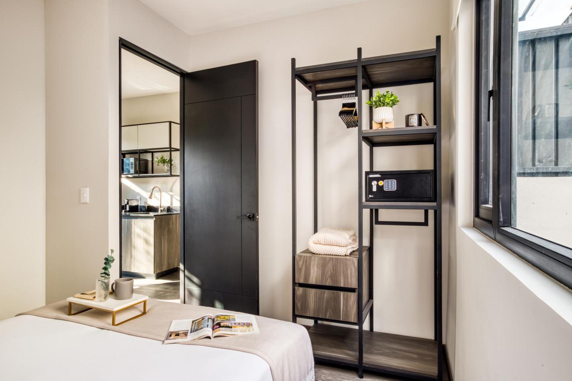 Aparthotel Uliv Park Polanco Mexiko-Stadt Zimmer foto